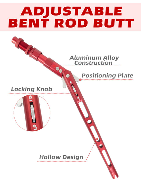 BlueWing Adjustable Rod Butt