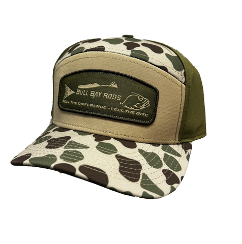 Bull Bay Duck Camo Waxed Canvas Hat